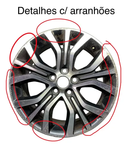 Roda Avulsa Aro 18 Mitsubishi Outlander 2016 2017 2018 2019 N-a - Imagem 2