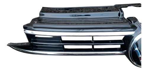Grade Dianteira Parachoque Volkswagen Virtus 2023 2025 Preto Brilhante - Imagem 7