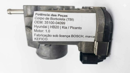 Corpo Borboleta Tbi Hb20 1.0 3cc Original 2012 A 2025 Usado. - Imagem 1