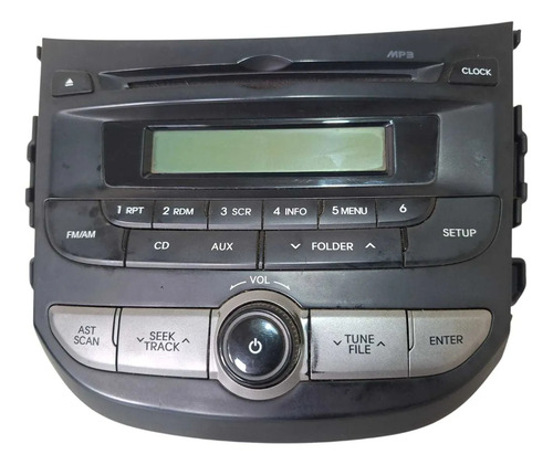 Rádio Som Original Hyundai Hb20 Bluetooth Mp3 Am1101jdg - Imagem 1