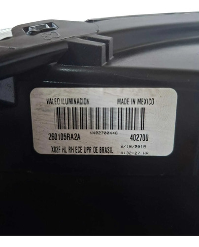 Farol Original Nissan Kicks 2016-2021 260105ra2a Original - Imagem 8