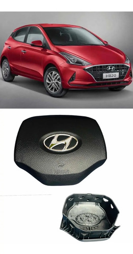 Tampa Capa Airbag Hb20 2020 2021 2022 - Imagem 1
