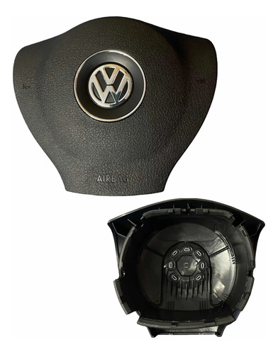 Capa Tampa Do Airbag Buzina Motorista Tiguan 2015 2016 2017 - Imagem 1