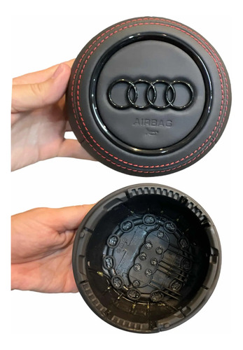 Capa Tampa Airbag Motorista Audi A3 2020 2021 Novo Buzina - Imagem 1