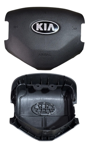 Capa Airbag Sportage 2011 2012 2013 2014 2015 Preto - Imagem 1
