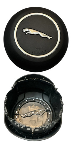 Tampa Airbag Jaguar Xf 2023 2024 Preto - Imagem 1