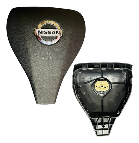 Tampa Capa Airbag Nissan Frontier 2021 2022 Preto - Imagem 1