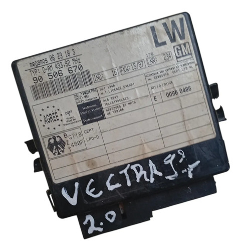 Central Alarme Vectra 97/02 90506670
