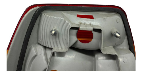 Lanterna Traseira Direita Chevrolet Monza 1991 1996 Paralelo Direito/passageiro Vermelho - Imagem 2