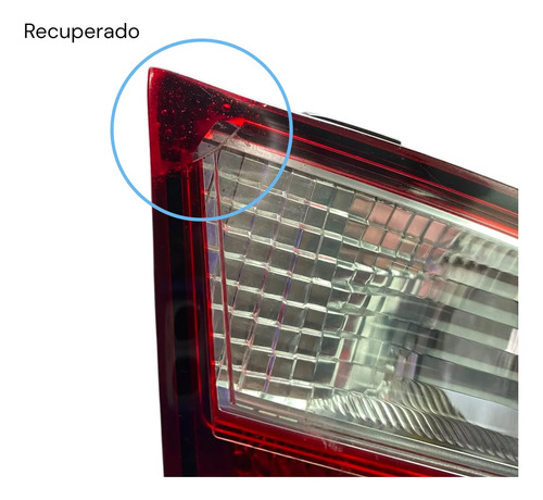 Lanterna Traseira Tampa Esquerda Voyage 2013 2017 Original Esquerdo/motorista Vermelho - Imagem 2