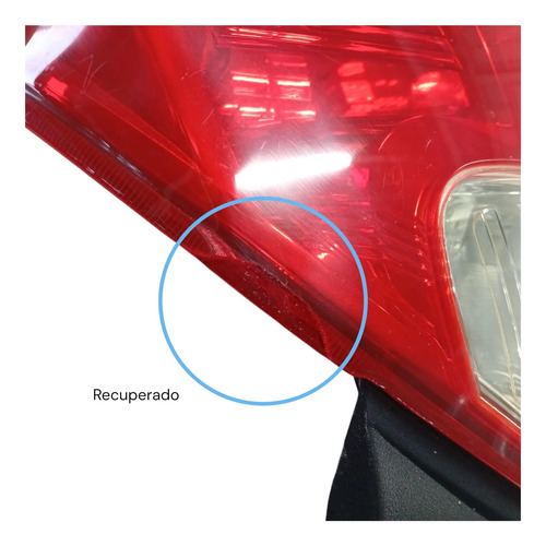 Lanterna Traseira Direita Nissan Versa 2012 2020 Direito/passageiro Vermelho - Imagem 4