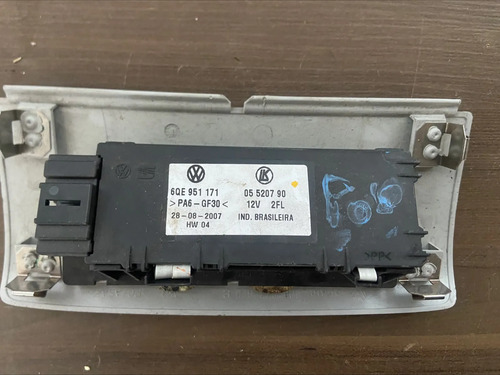 Sensor Ultrasônico Alarme Polo 2007 2008 A 2014 6qe951171 Branco - Imagem 4