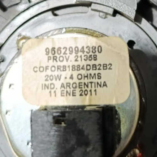 Tweeter Citroen Peugeot C4 Pallas 307 408 2005 2016 - Imagem 4
