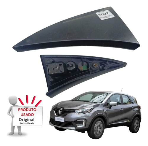 Acabamento Do Aerofolio Esquerdo Renault Captur 2017 2021 - Imagem 2