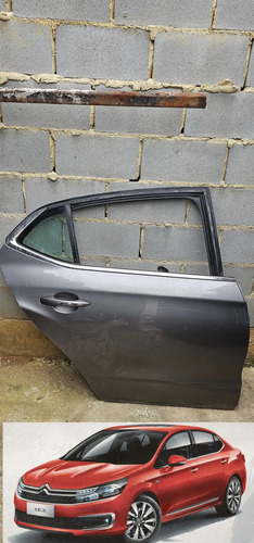 Porta Traseira Direita Citroen C4 Lounge 2014 2020 - Imagem 3