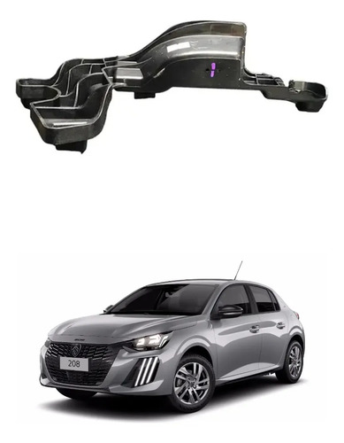 Suporte Forro Porta Trs Dir 9833185180 Peugeot 208 2020/2023 - Imagem 2