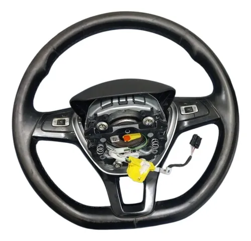 Kit Airbag Fox Crossfox Spacefox 2015/21 Volante Com Detalhe Cinza Escuro - Imagem 5