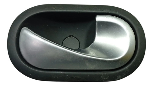 Maçaneta Interna Porta Direita Renault Megane 2007 2011 Oem Preto Dianteira/traseira