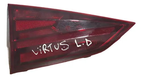 Lanterna Tampa Traseira Direito Virtus Direito/passageiro Vermelho - Imagem 1