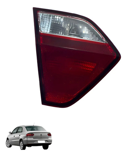 Lanterna Tampa Traseira Voyage Esquerdo/motorista Vermelho - Imagem 1