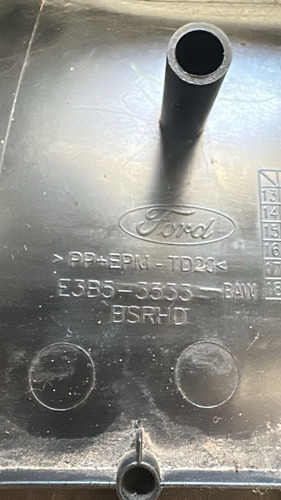 Peça De Acabamento Painel Ford Ka Preto - Imagem 4