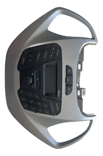 Rádio Do Painel Tabelier Ford Ka Prateado - Imagem 1