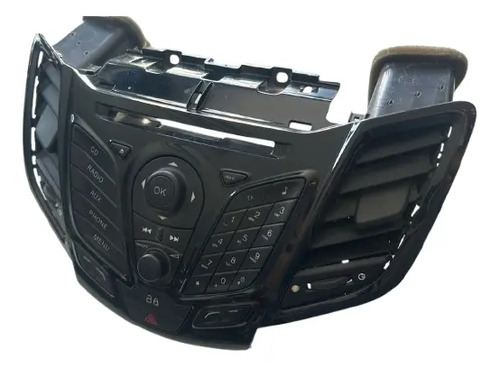 Rádio Do Painel Tabelier Ford New Fiesta Preto - Imagem 2