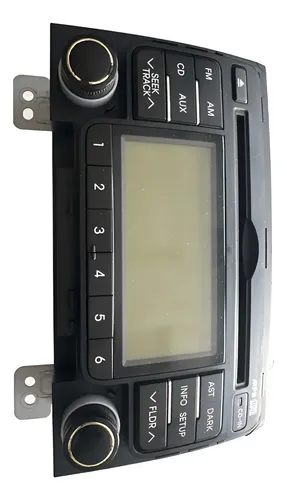 Rádio Do Painel Tabelier Hyundai I30 Preto - Imagem 1