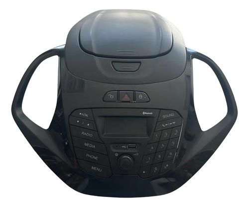 Rádio Do Painel Tabelier Ford Ka Preto - Imagem 1