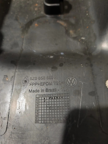 Moldura Superior Da Coluna De Direção Volkswagen Fox 2003 - Imagem 3