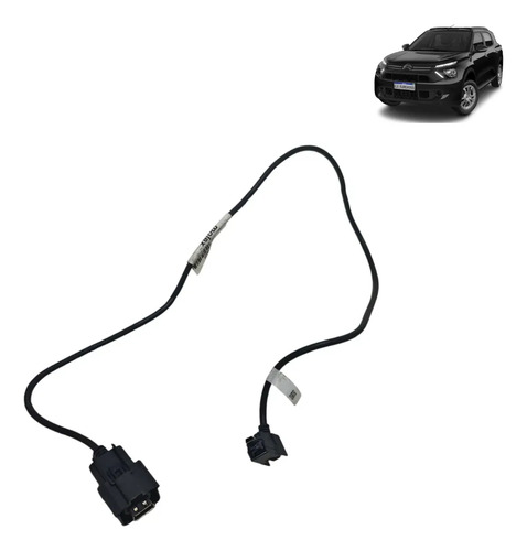 Tomada Usb Painel Citroën C3 Aircross 1.0t 2023 2024 Preto