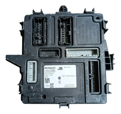Módulo Bcm Renault Zoe 2020 A 2023 284b27538r Original