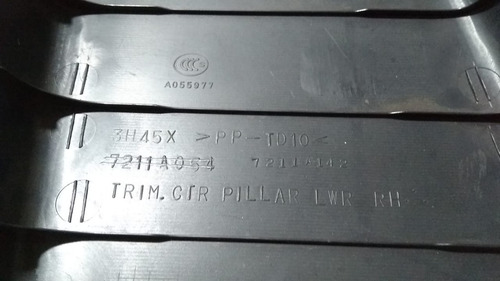 Moldura Coluna Central T L/d Mitsubishi Asx 2011 - 7211a054 - Imagem 6