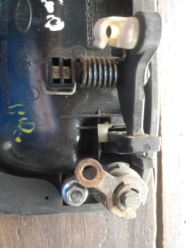 Macaneta Externa Kia Bongo 2012 Lado Direito Preto Dianteira - Imagem 7