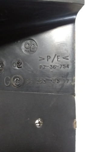 Porta-objetos Traseiro Esquerdo Peugeot 206 2 Portas Preto - Imagem 4