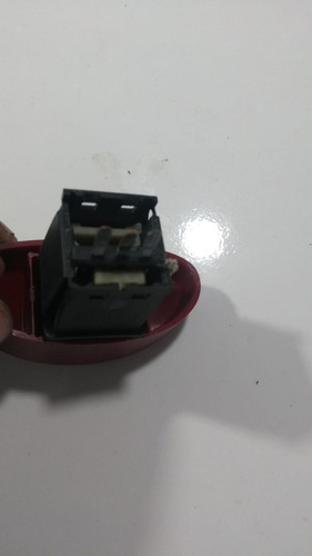 Botao Pisca Alerta Peugeot 206 Pa66gf30 Vermelho - Imagem 3
