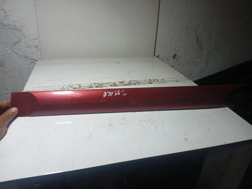Friso Externo Porta Traseira Esquerda Chery Face 2010 A 2015 Vermelho
