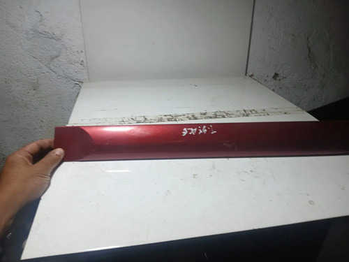 Friso Externo Porta Traseira Esquerda Chery Face 2010 A 2015 Vermelho - Imagem 2
