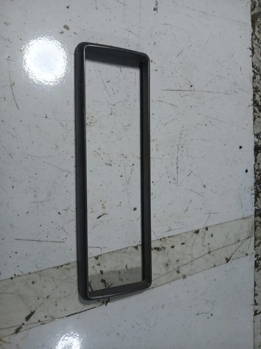 Moldura Central Painel Radio Chevrolet Celta 2001 A 2005 Ori Cinza-escuro - Imagem 6