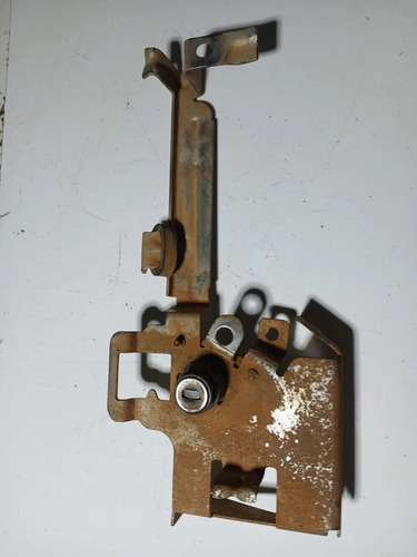 Suporte Maçaneta Externa Dian Esquerda Honda Fit 2004 A 2008 Prateado Dianteira - Imagem 4