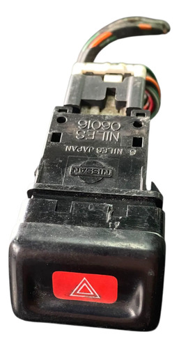Botão Pisca Alerta Nissan Máxima 1995 2001 Original Preto - Imagem 4