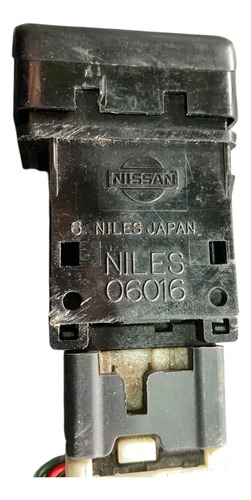 Botão Pisca Alerta Nissan Máxima 1995 2001 Original Preto - Imagem 6