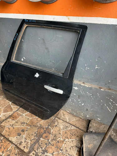 Porta Traseira Esquerda Peugeot 307 Sw 2003 Até 2012 Traseira Esquerda Preto