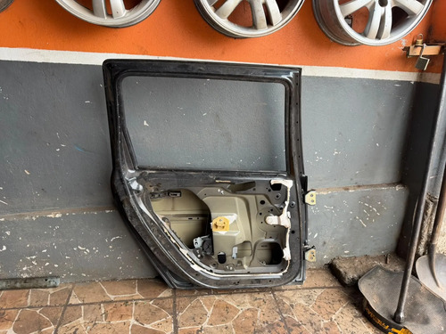 Porta Traseira Esquerda Peugeot 307 Sw 2003 Até 2012 Traseira Esquerda Preto - Imagem 5