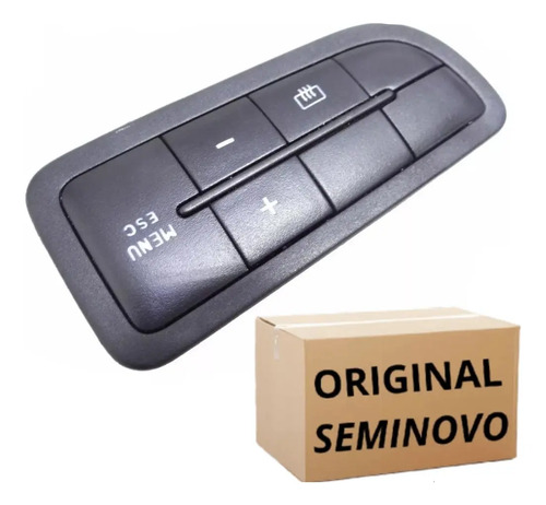 Botão Painel Desembaçador Fiat Palio Punto Uno Siena Strada - Imagem 3