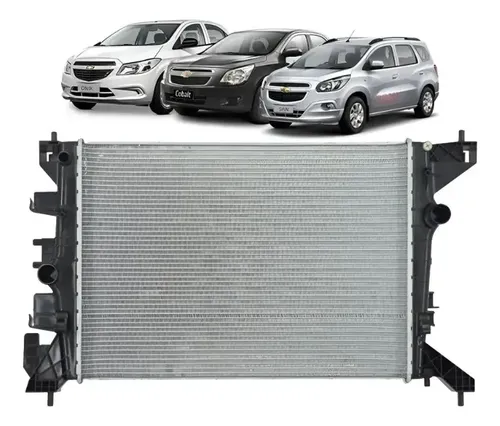 Radiador Cobalt/ Onix/ Spin/ Prisma 2017/... Manual Com Ar