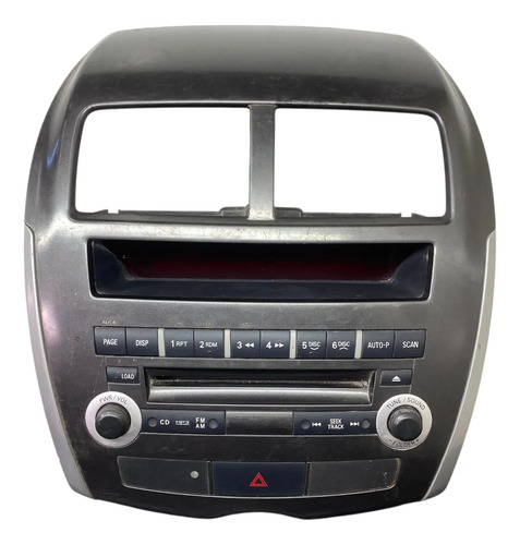 Moldura Painel Central Mitsubishi Asx 2011 2014 Original Preto - Imagem 3