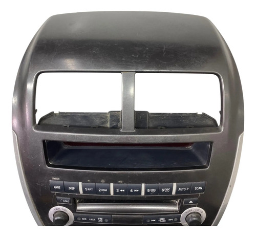Moldura Painel Central Mitsubishi Asx 2011 2014 Original Preto - Imagem 6