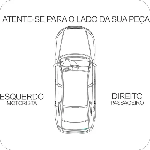 Pestana Externa Vidro Dianteiro Direito Hyundai Hb20 2020 - Imagem 2