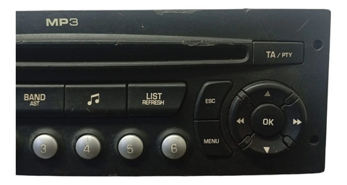 Radio Cd Player Citroen C4 Pallas 2007 2011 Original - Imagem 3
